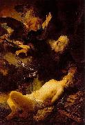 REMBRANDT Harmenszoon van Rijn, Abraham and Isaac,